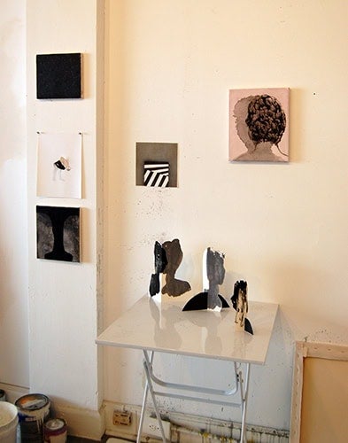 Inside Amy Pleasant’s studio.