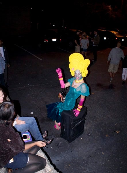Aubrey Longley-Cook, Violet Chachki at the Closing Reception. Photo courtesy the artist.