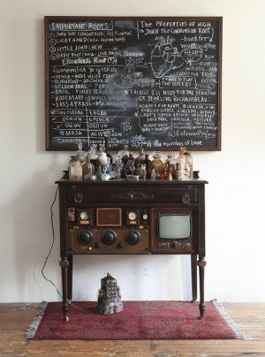 Renée Stout, The Rootworker’s Worktable, 2011.