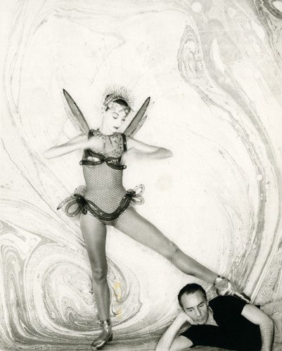 Tanny and Balanchine in an undated photo.