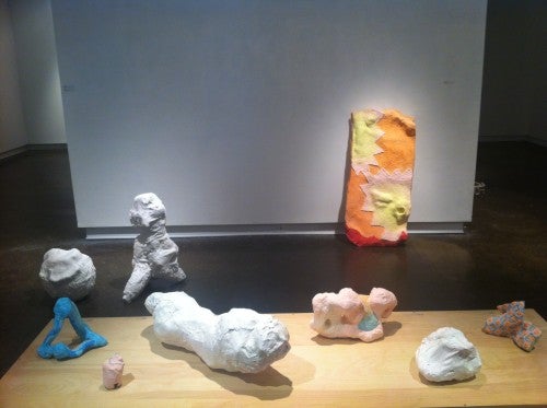 Budd Dees' work at Earnest T. Welsh Gallery, Georgia State, Atlanta. Photo courtesy of the artist. 
