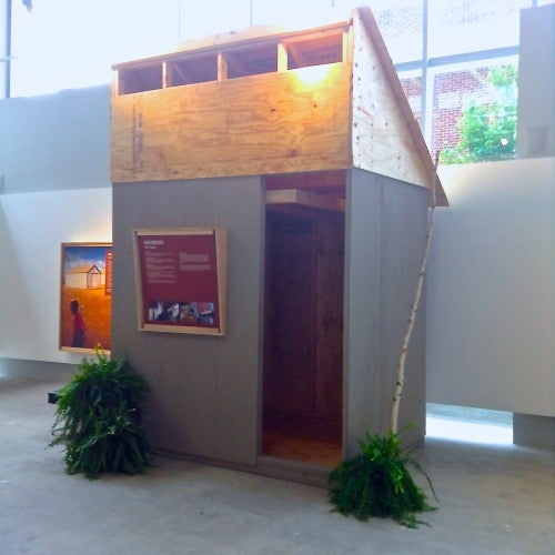 High Hat Hut by Mad Housers Inc., with Michael Connor, Bailey Pope, and Brian Finkle. (Photo: Maggie Davis)