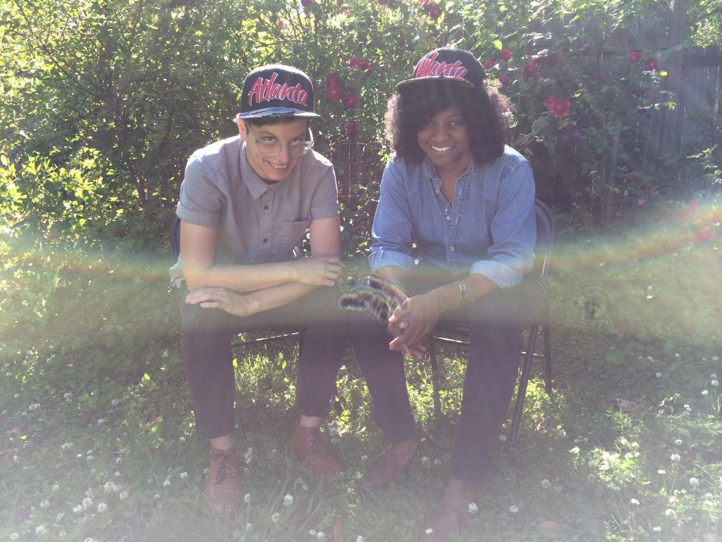 Andre Keichian, left, and Nikita Gale.