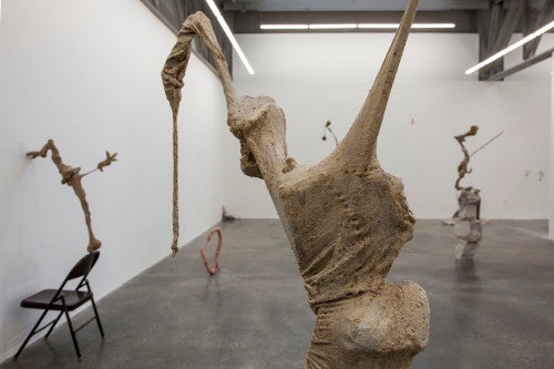 Andrew Boatright, installation view of "Be Here Now" at the Atlanta Contemporary Art Center, 2014. (Image: Candice Greathouse)
