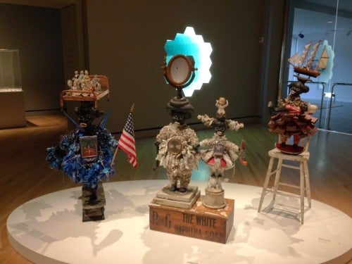 Vanessa L. German. Mixed media assemblages.