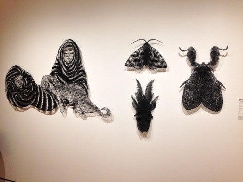 Hiromi Mizugai Moneyhun, cut paper.