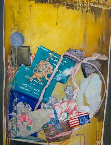 Mary Addison Hackett, Hotel Soap; 50 by 39 inches.