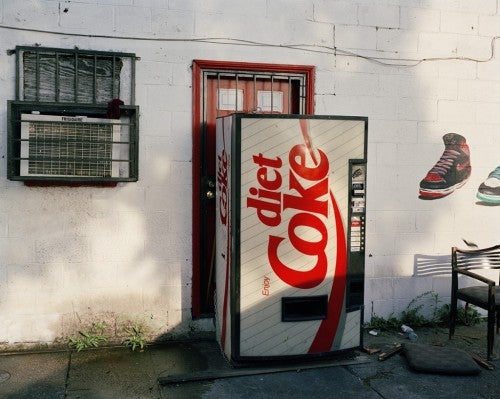 Tulane MFA grad Sophie Lvoff's Simon Bolivar Avenue (Hot Spot) from her series "Hell's Bell's / Sulfur / Honey."