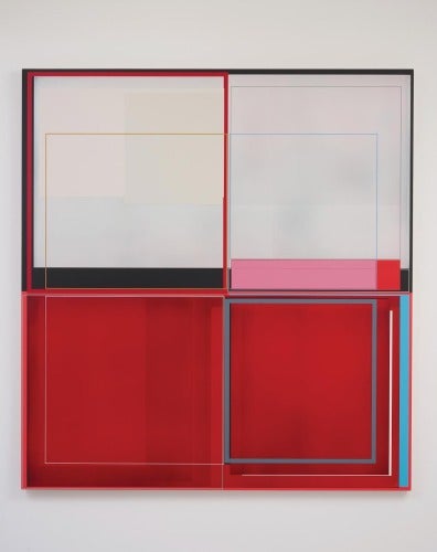 Patrick Wilson, The Clown, 2012; acrylic on canvas, 72 by 67 inches. (Collection of Valentino D. Carlotti, Photo: Robert Wedemeyer)