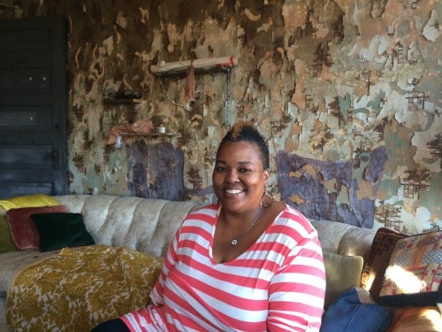 Stacy Lynn Waddell, shown above, participated in the Southern Constellations Fellowship which focuses on experimental art practices.