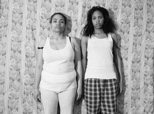 LaToya Ruby Frazier, "Ruby Frazier's Momme (Floral Comforter)," Momme Portrait Series, 2008; from The Notion of Family (Aperture, 2014).