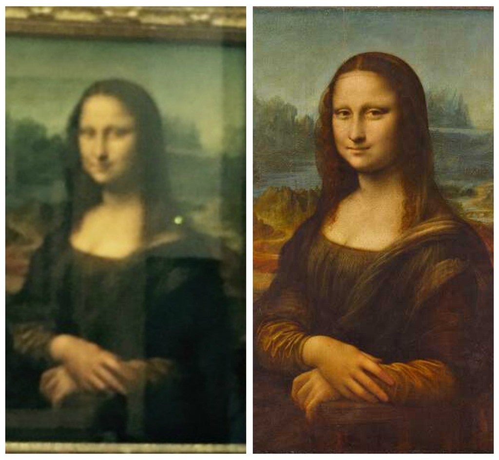 Mona lisa collage