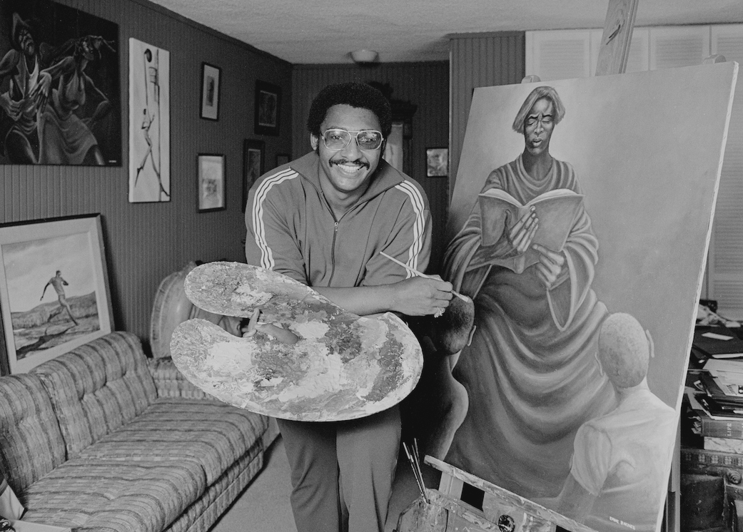 Barbara DuMetz, Ernie Barnes, from the "Creators" series.