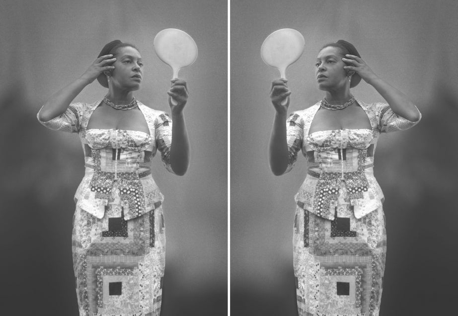 Carrie Mae Weems, I Looked and Looked to See What so Terrified You from Louisiana Project, 2003; Chromogenic prints, 35 3⁄4 by 23 3⁄4 inches each