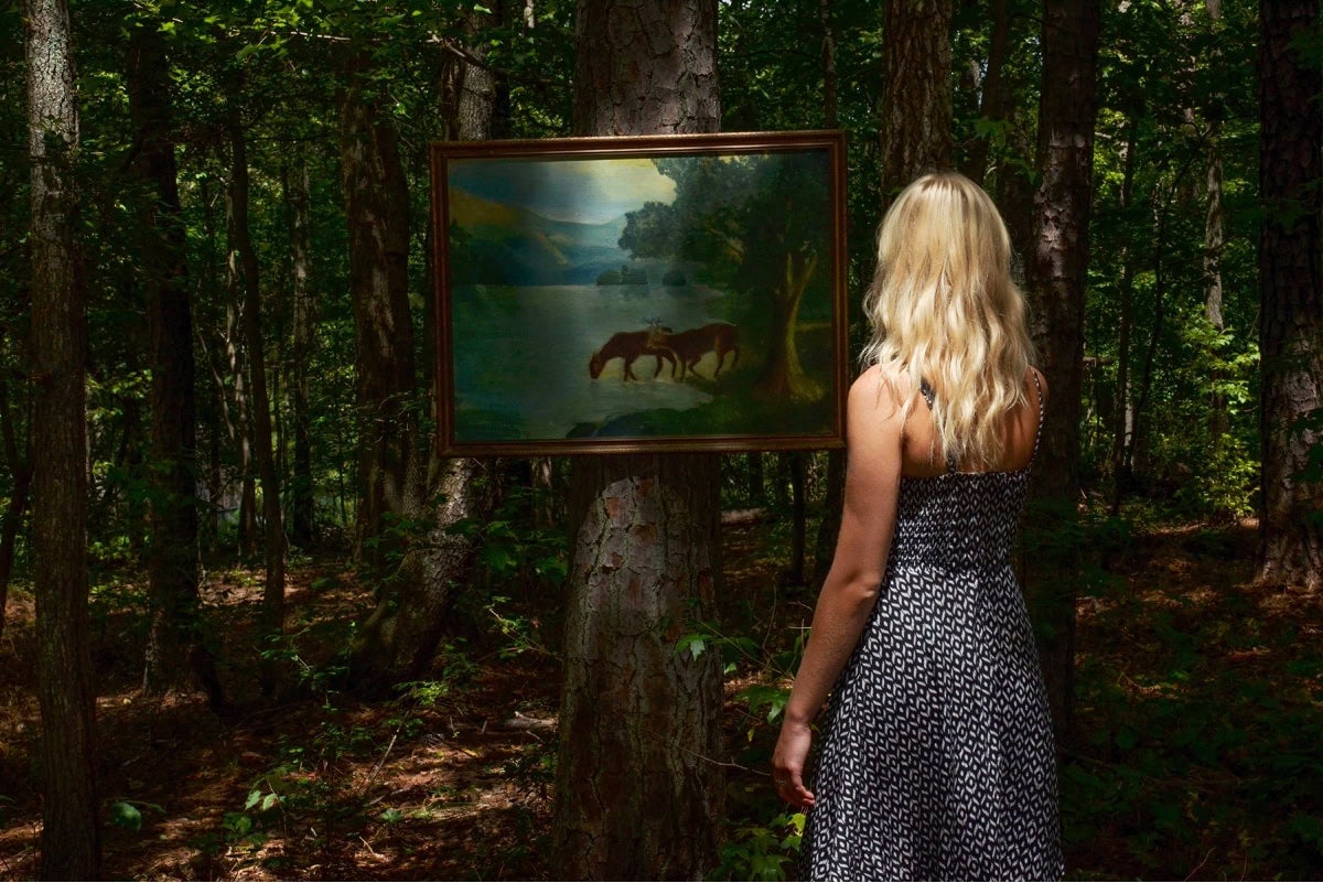 Dale Niles, Mama Al’s Painting, 2015, digital archival print.