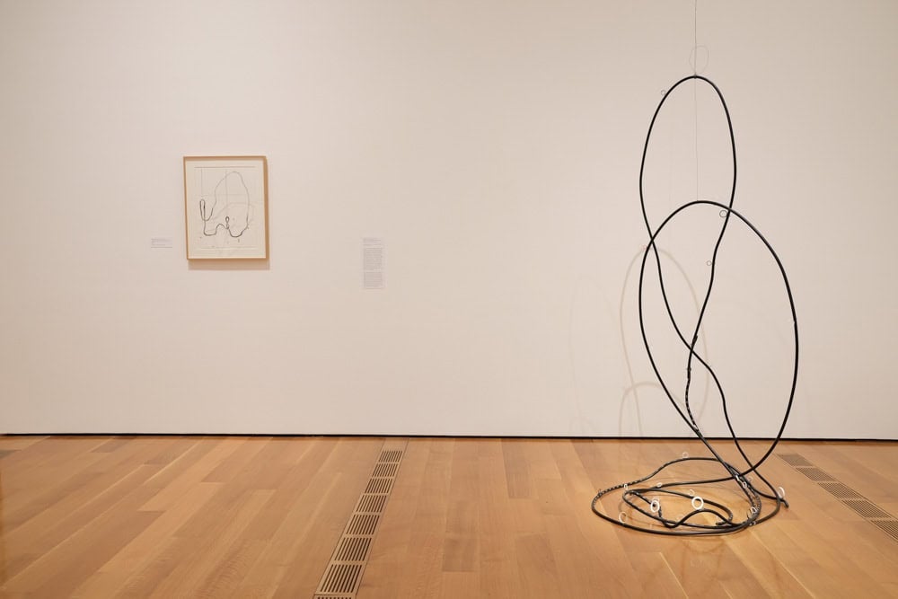 Installation view of Al Taylor works at the High Museum.
