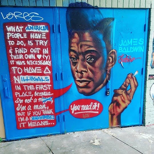 Fabian Williams, Baldwin, mural