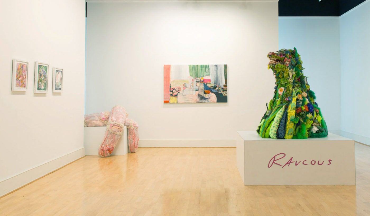 In a group exhibition in Athens, Georgia, five artists pursue visual play and witty abstraction through bold gestures and bodily references.