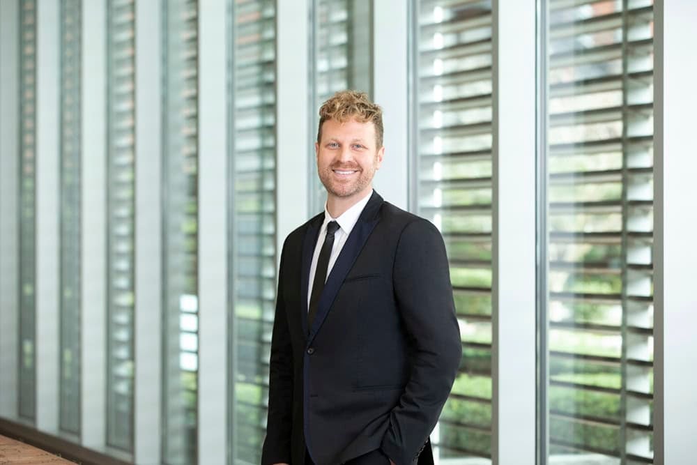 headshot of SCAD curator, DJ Hellerman