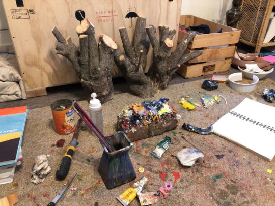In the studio with Alex Kimball