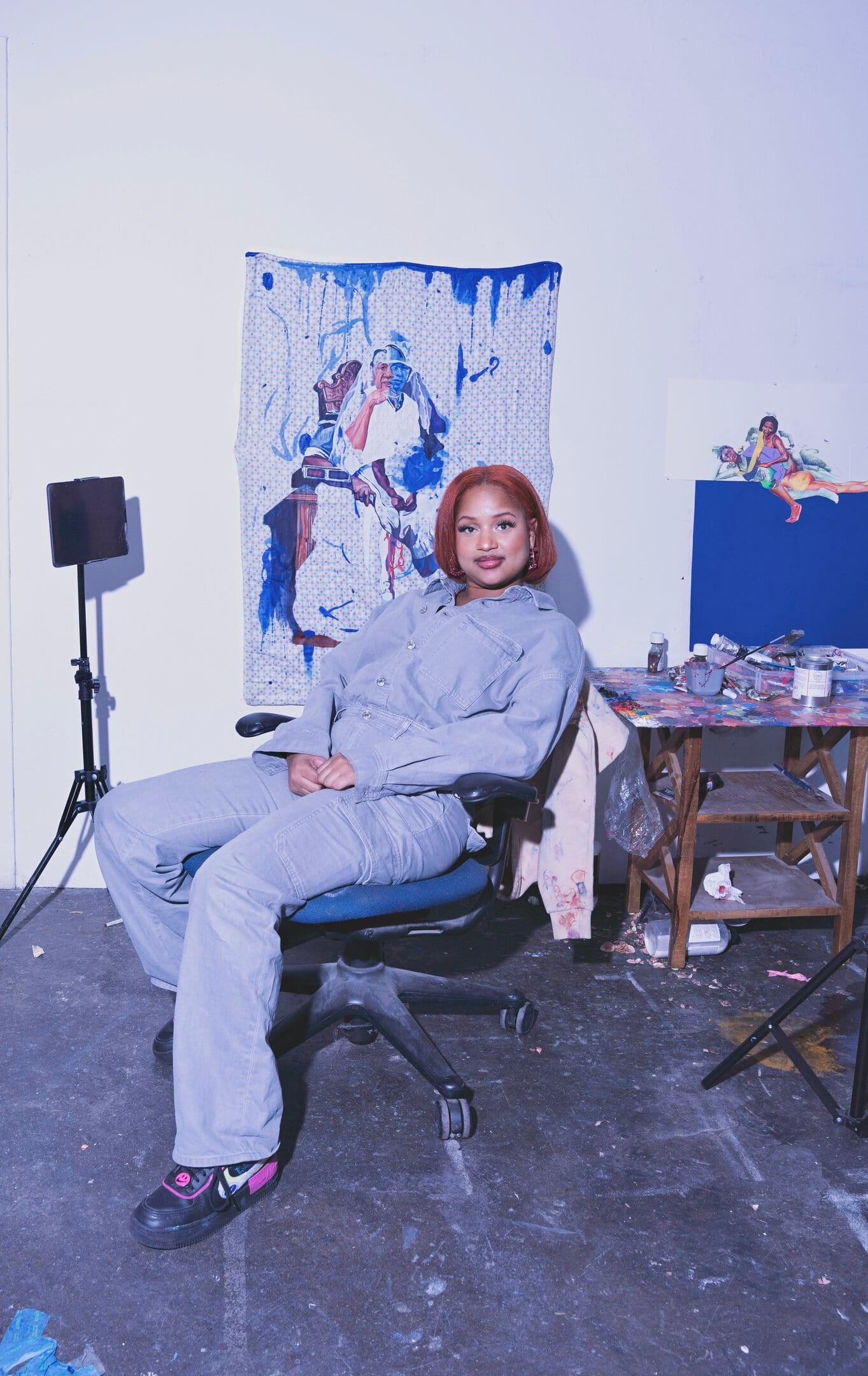 In the Studio with Chayse Sampy