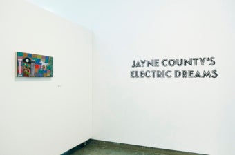 Jayne County’s Electric Dreams at Emory University’s Visual Arts Gallery, Atlanta