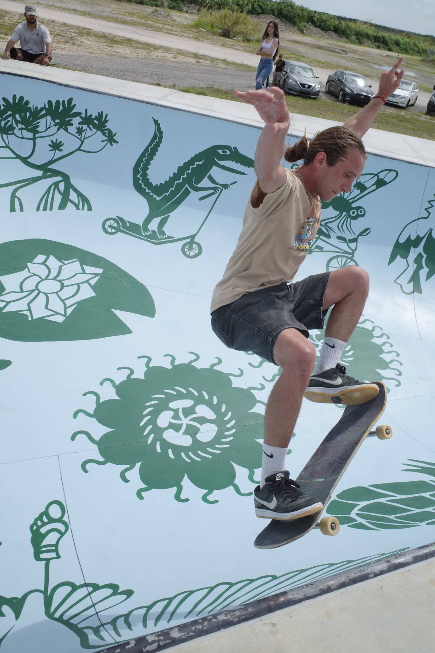 Trail Skate Park in Miami, Florida. Image courtesy of Naomi Fisher and Bas Fisher Invitational (BFI), Miami, Florida.
