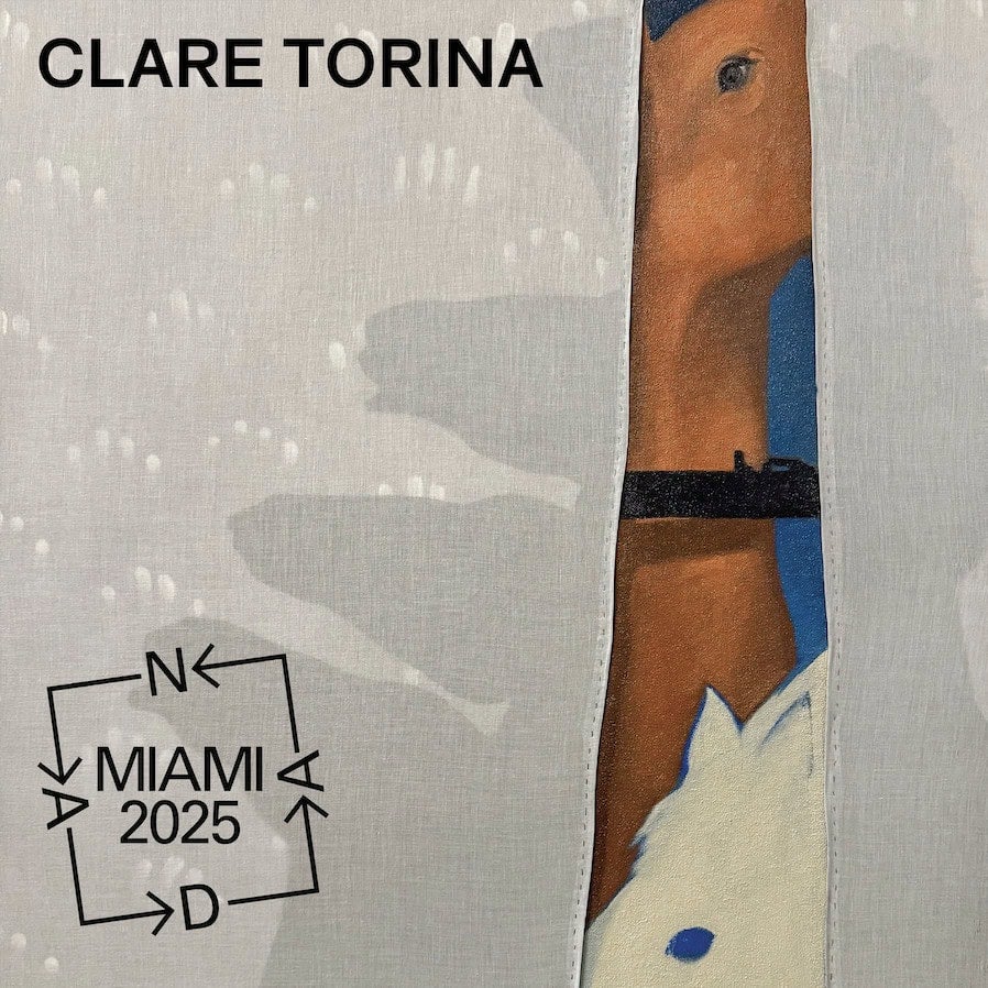 Announcing presentation of Clare Torina’s work at NADA Miami with Sheet Cake Gallery